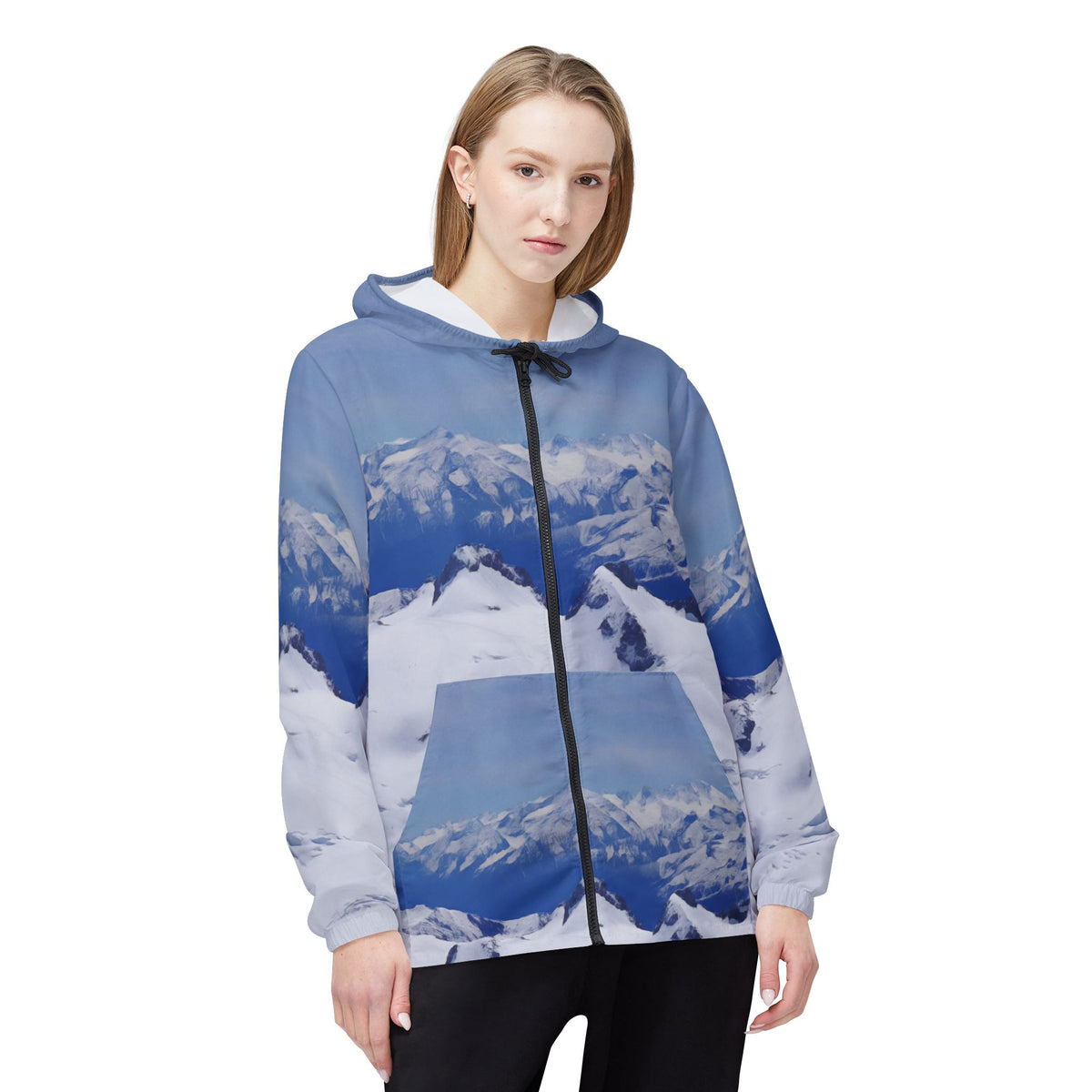 Windbreaker Jacket - View from Mont Blanc