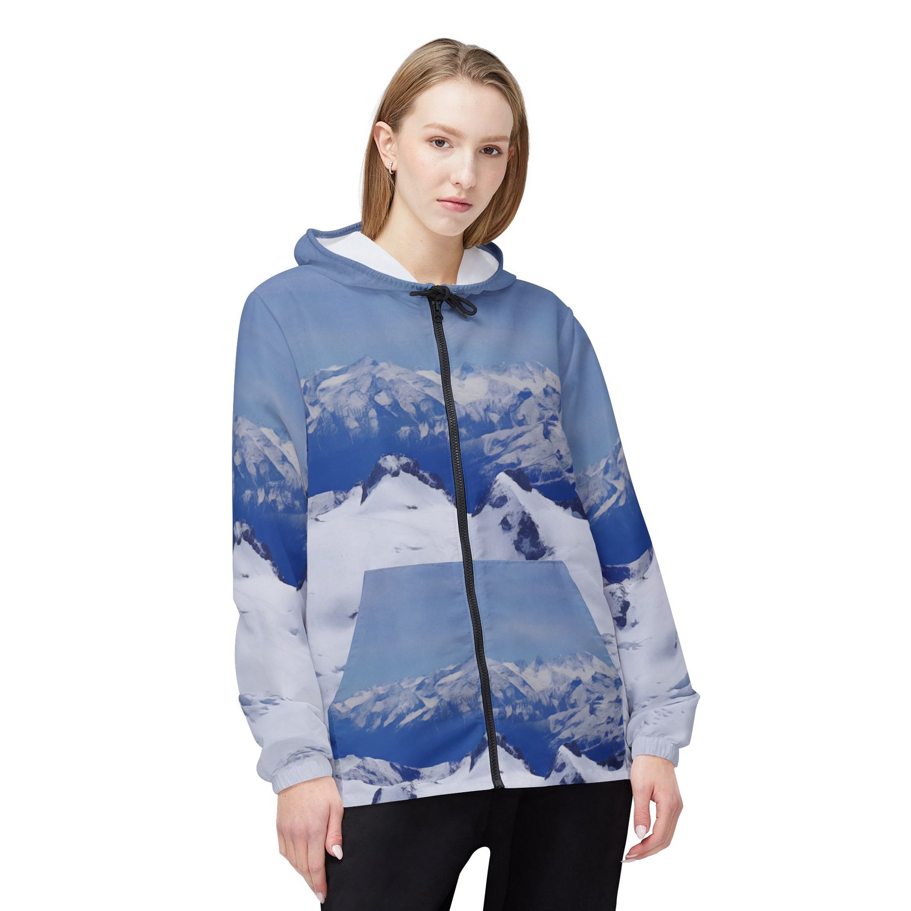 Windbreaker Jacket - View from Mont Blanc