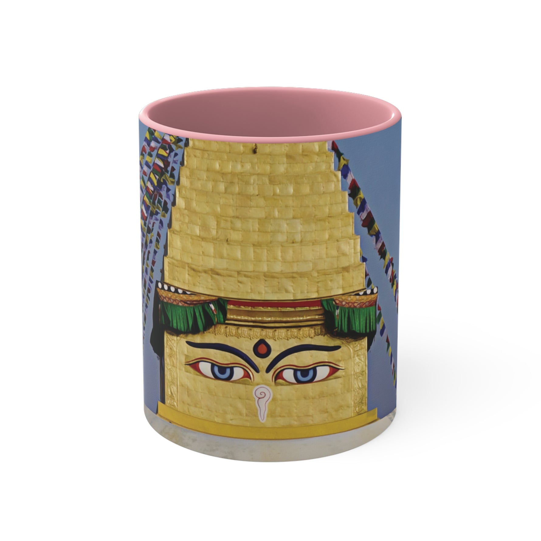 Mug 11oz - Nepal, Stupa with Buddha's Eyes (Variant 4)