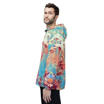 Windbreaker Jacket - Poly Art - Flower of Daisies (Variant 3)