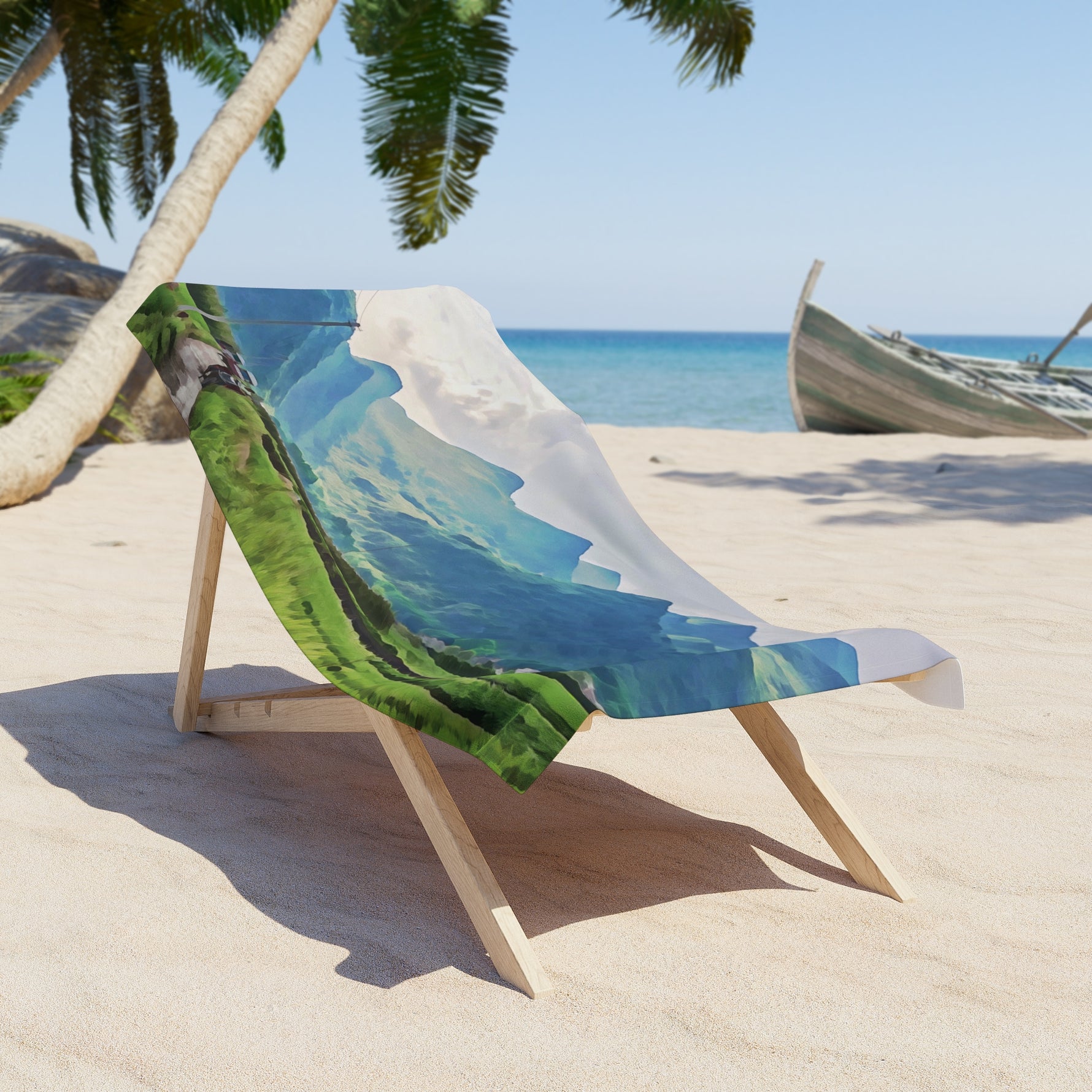 Beach Towel – China's Guilin Hills