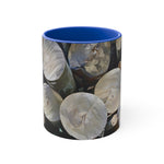 Mug 11oz - Poly Art - Wooden Trunks (Variant 3)