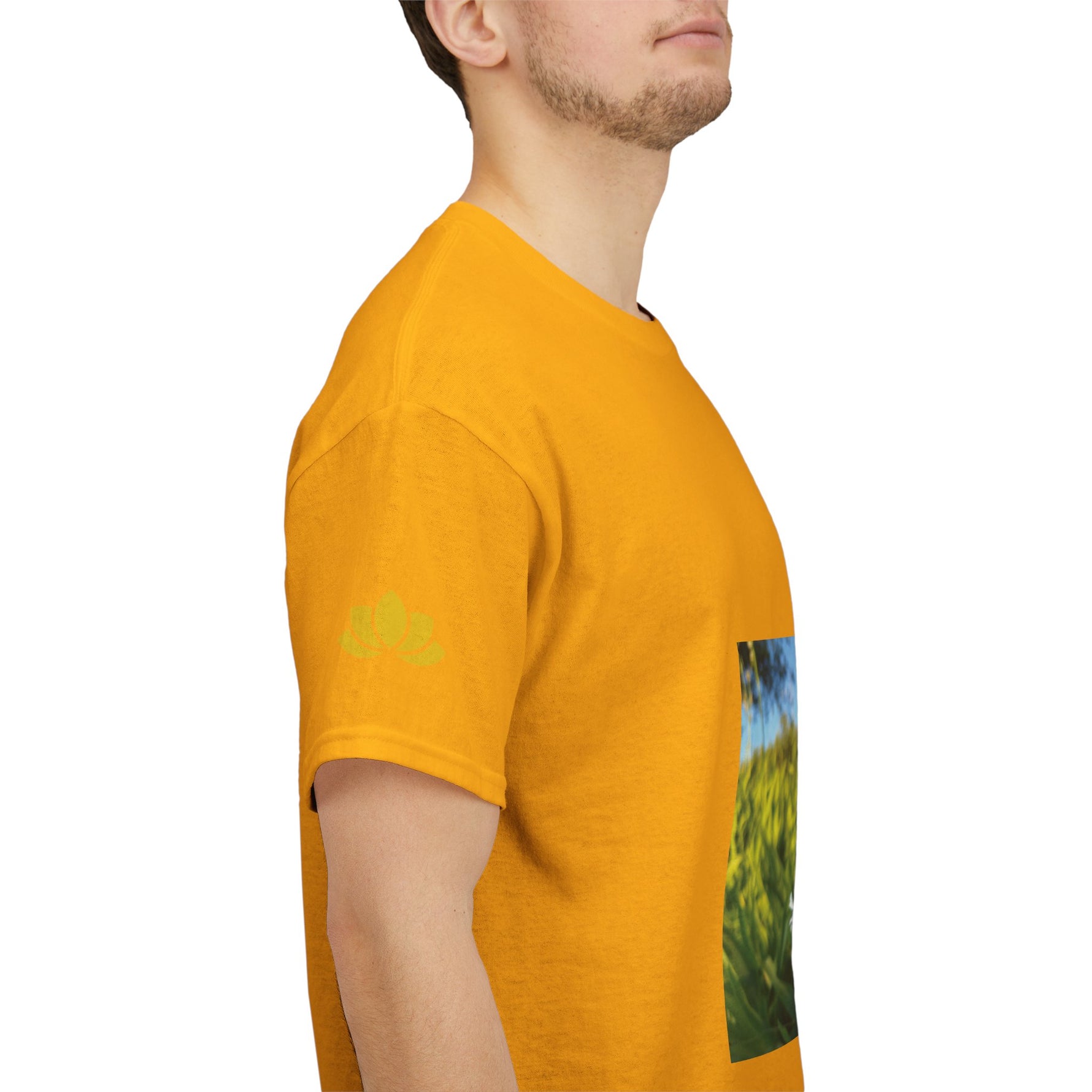 Unisex Heavy Cotton Tee - Flower of Silene Vulgaris