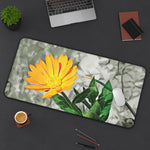 Desk Mat - Poly Art - Flower of Calendula (Variant 1)