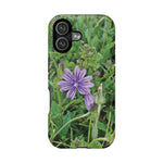 Magnetic Tough Phone Case - Flower of Malva Sylvestris