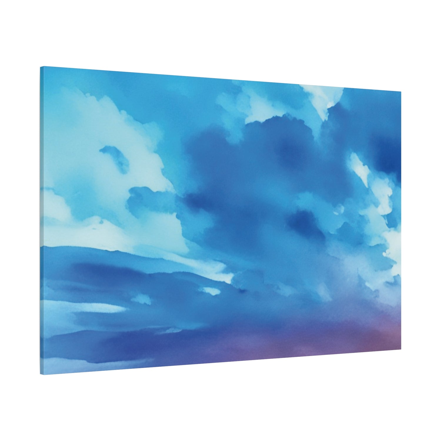 Stretched Matte Canvas - Sunset Sky (Variant 2)