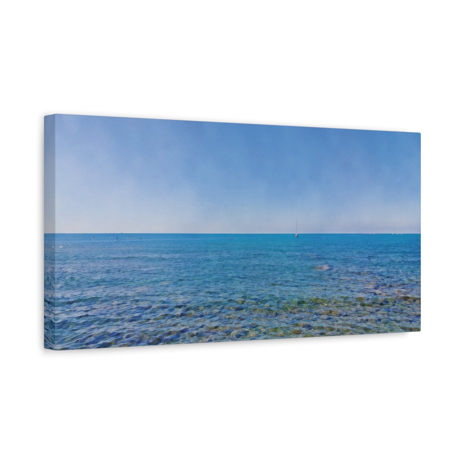 Stretched Matte Canvas - Sea (Variant 04)