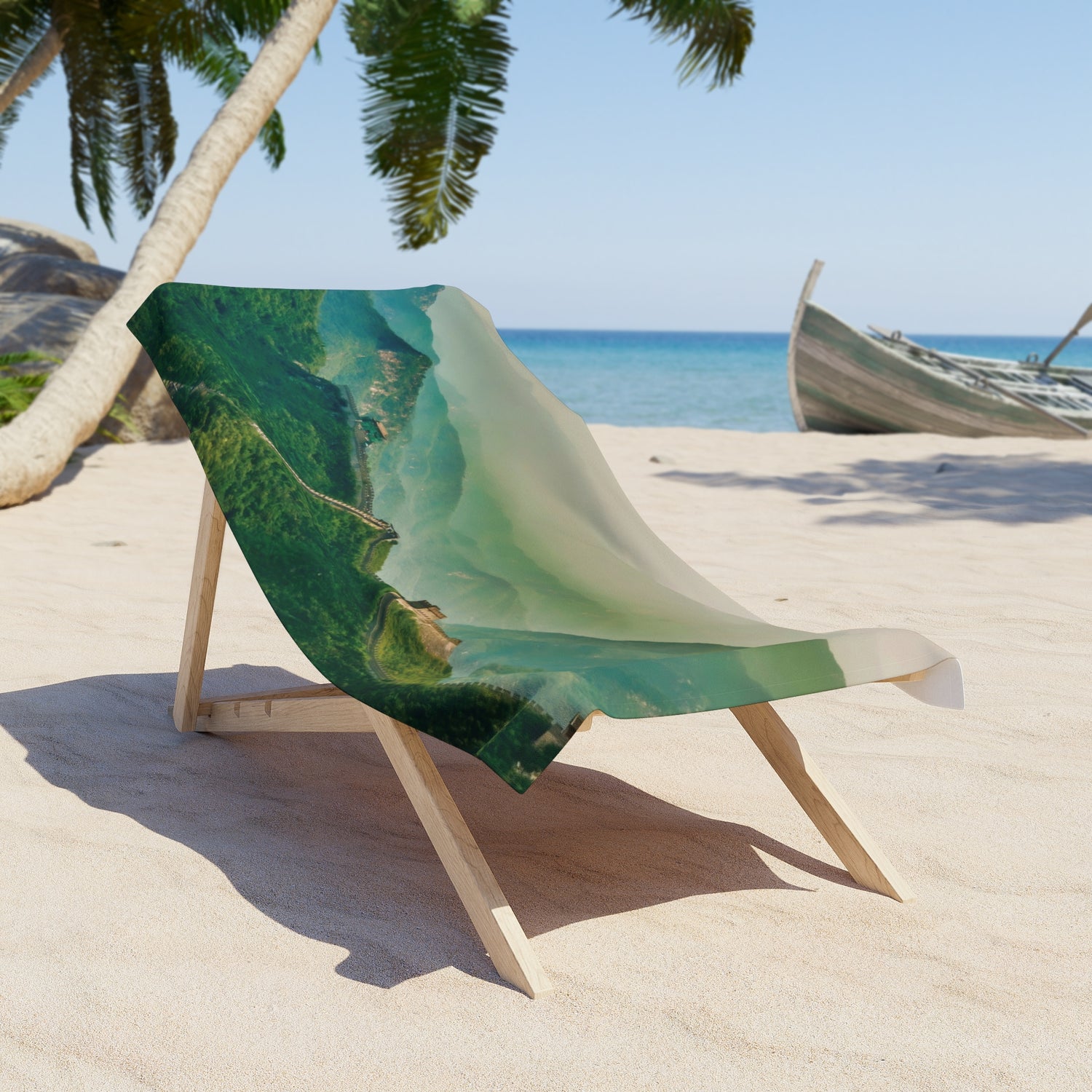 Beach Towel – China's Great Wall (Variant 1)