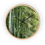 Wall Clock - Bamboo (Variant 1)