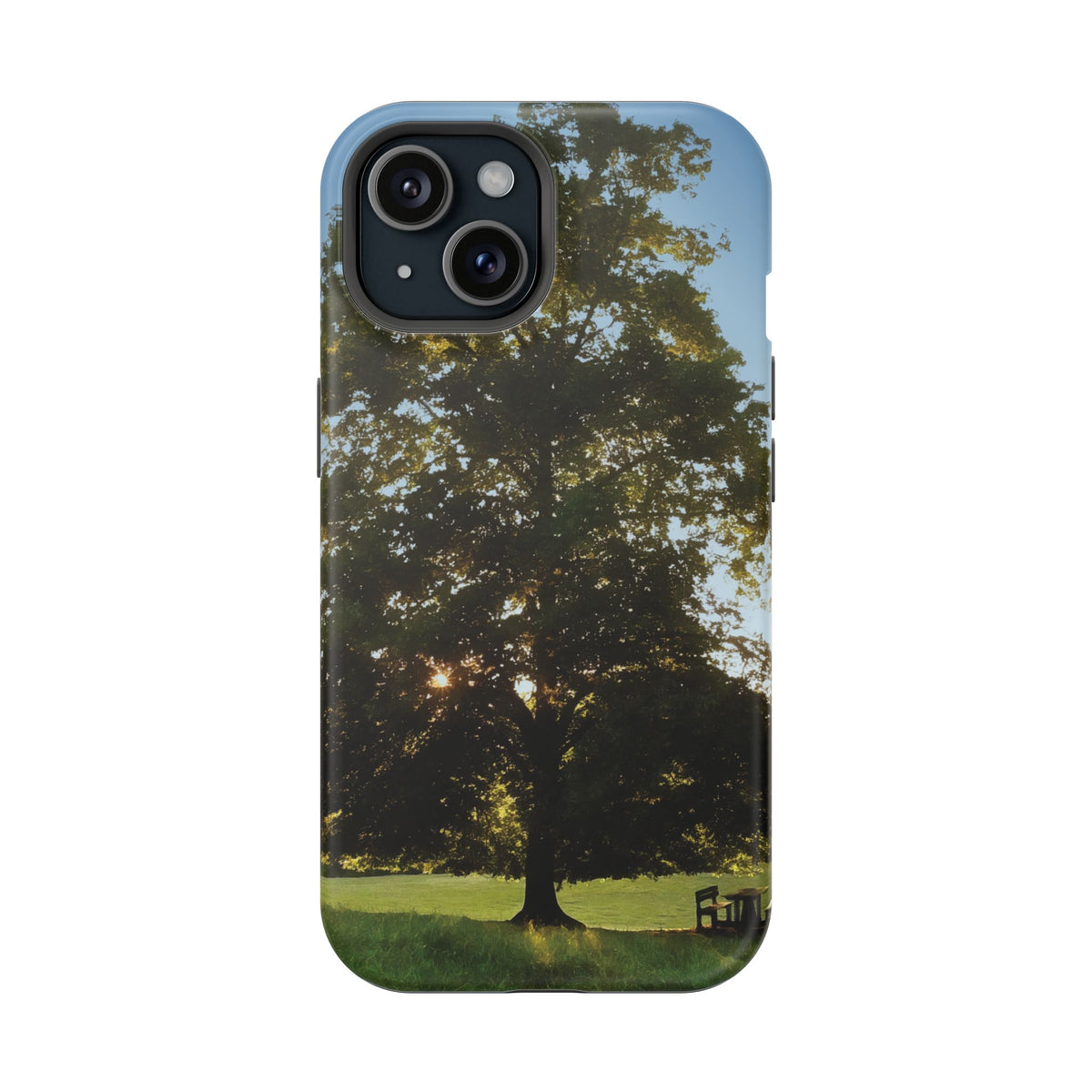Magnetic Tough Phone Case - Tree in a Lawn (Variant 1)