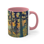 Mug 11oz - Poly Art - Forest Sunset (Variant 1)