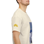 Unisex Heavy Cotton Tee - View from Mont Blanc