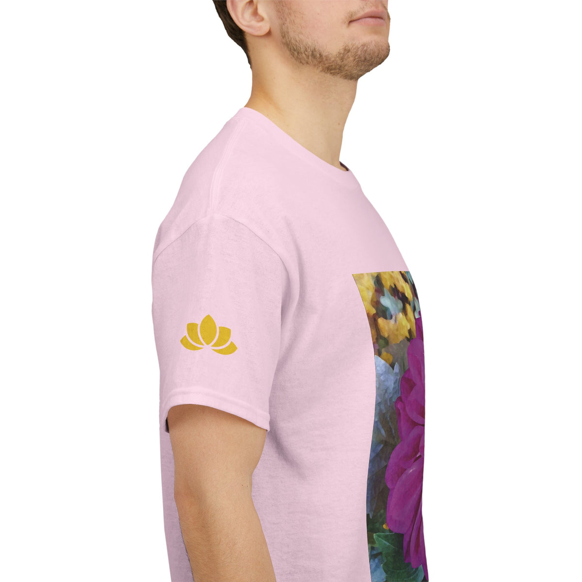 Unisex Heavy Cotton Tee - Flower of Dahlia