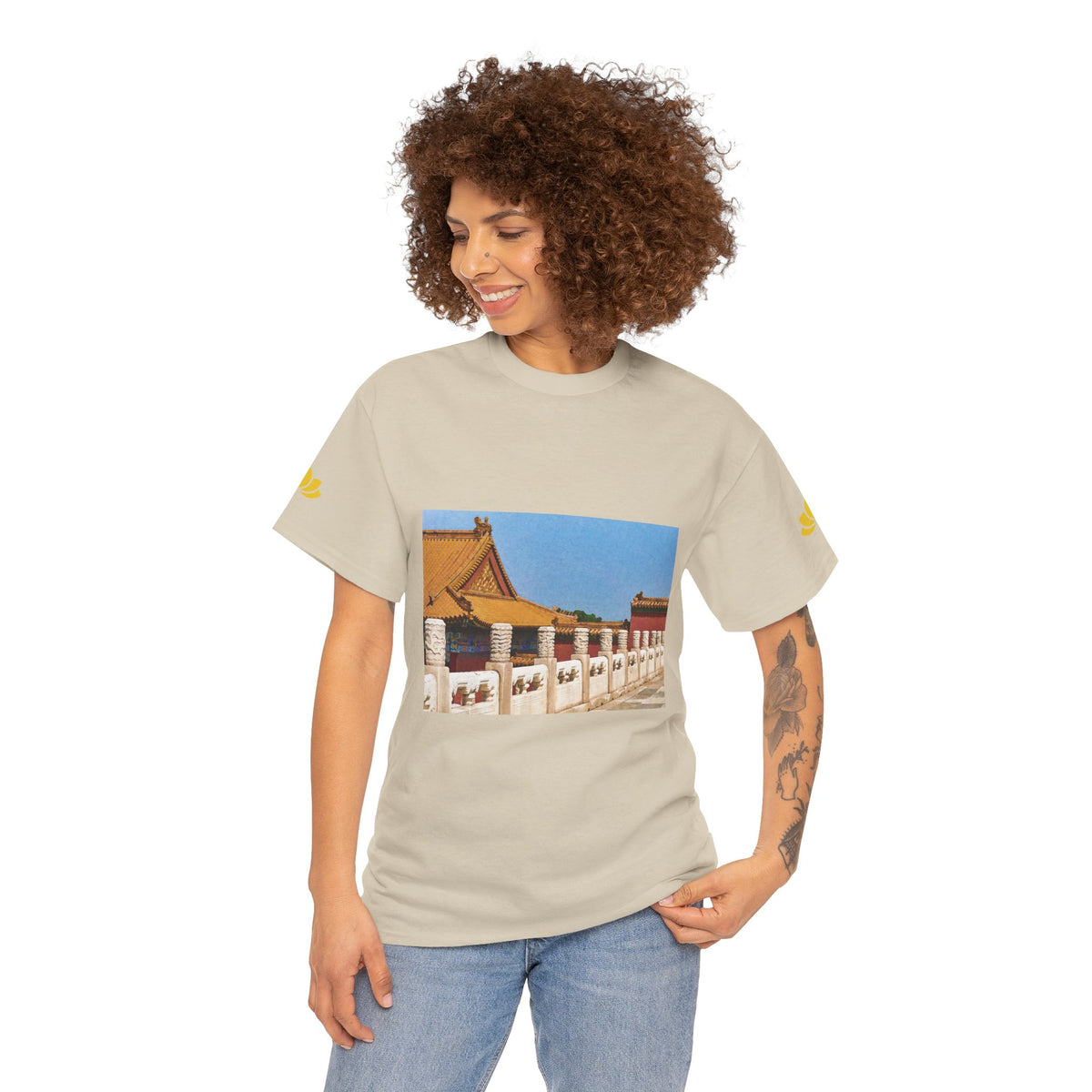 Unisex Heavy Cotton Tee - China's Beauty