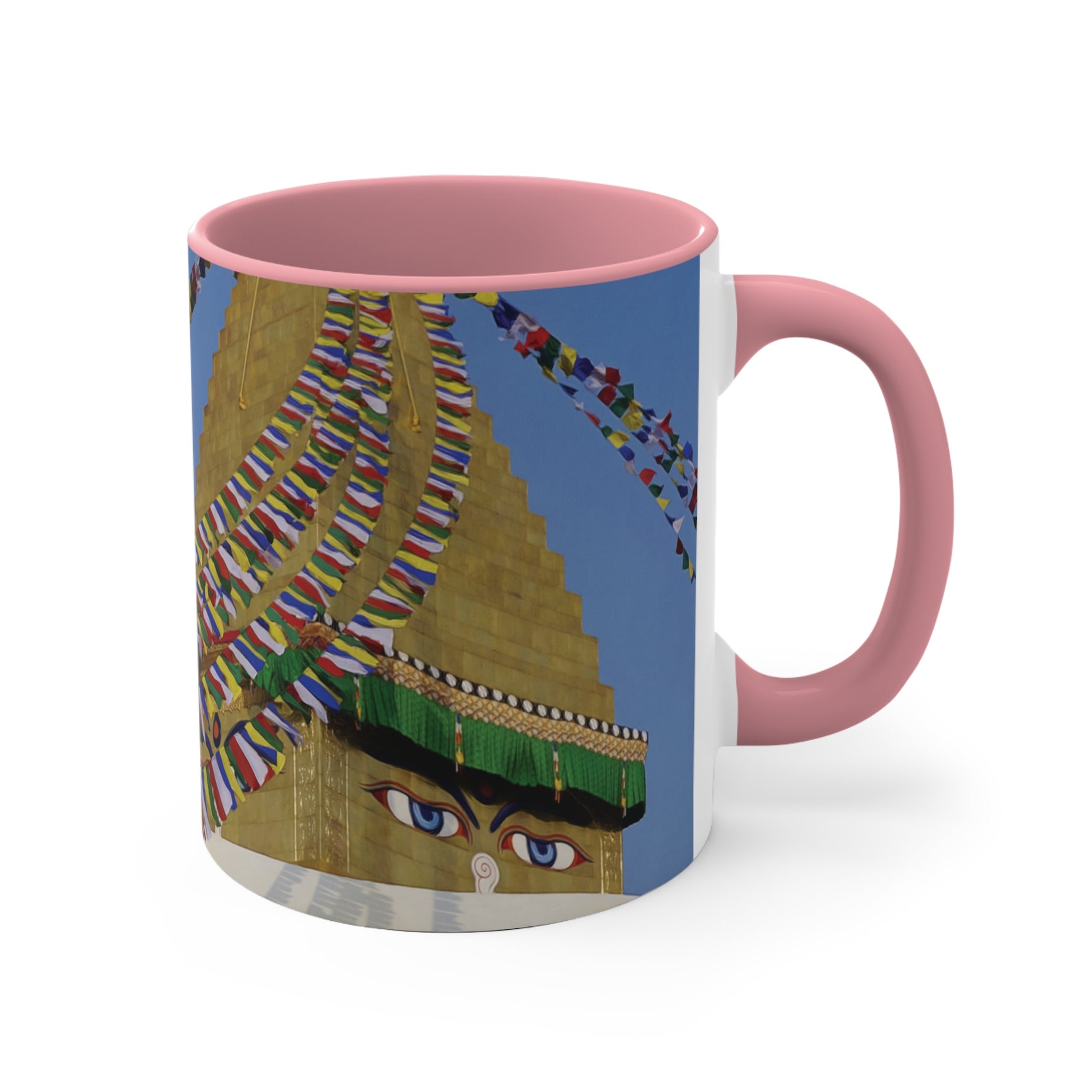 Mug 11oz - Nepal, Stupa with Buddha's Eyes (Variant 3)