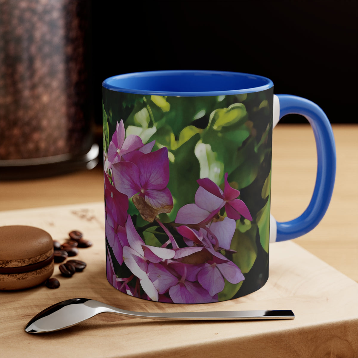 Mug 11oz - Flower of Ortensia/Hydrangea Macrophylla