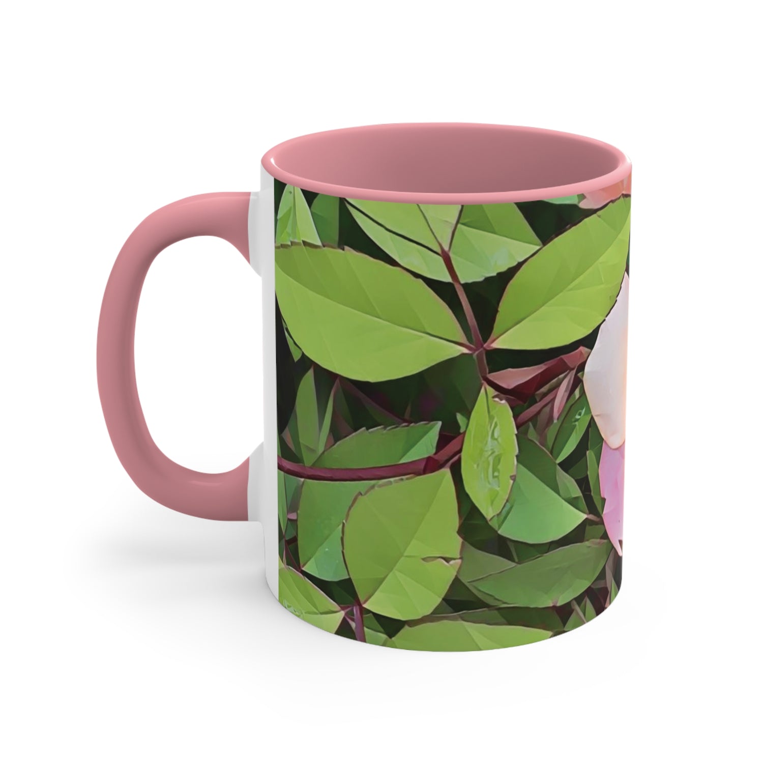 Mug 11oz - Poly Art - Flower of Rose (Variant 1)
