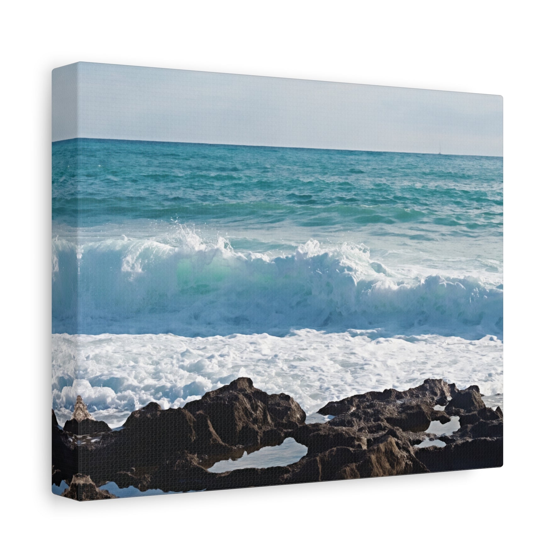 Stretched Matte Canvas - Sea (Variant 11)
