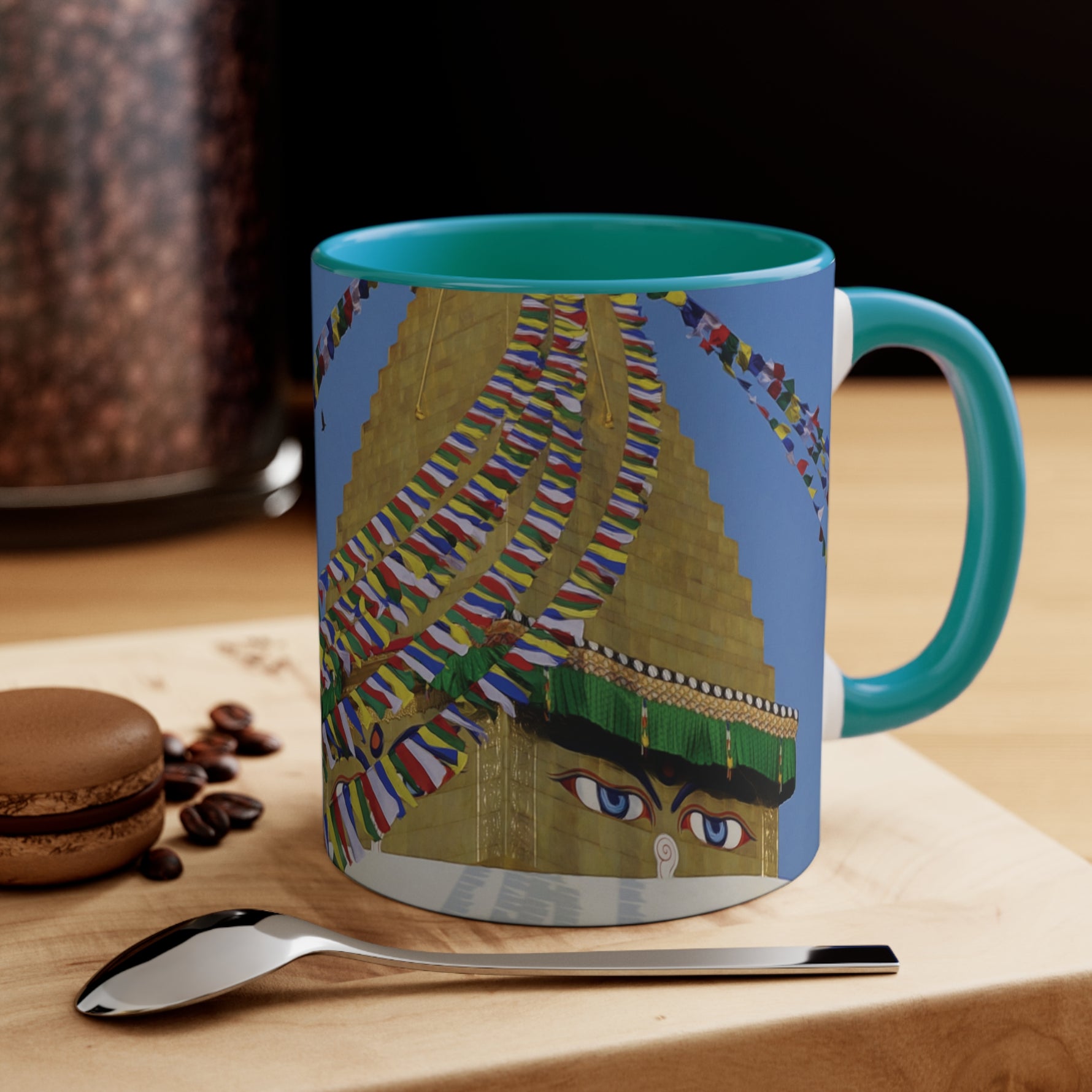 Mug 11oz - Nepal, Stupa with Buddha's Eyes (Variant 3)