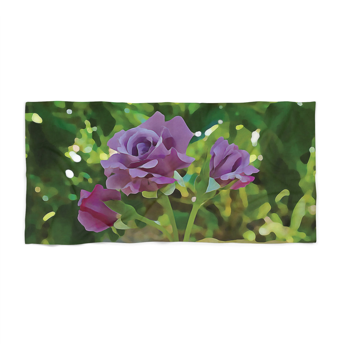Beach Towel – Flower of Rose, Small Bouquet