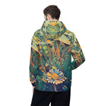Windbreaker Jacket - Poly Art - Flower of Daisies (Variant 2)