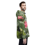 Windbreaker Jacket - Poly Art - Flower of Lotus