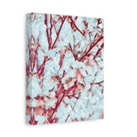 Stretched Matte Canvas - Poly Art - Apple's Tree Flower (Variant 4)