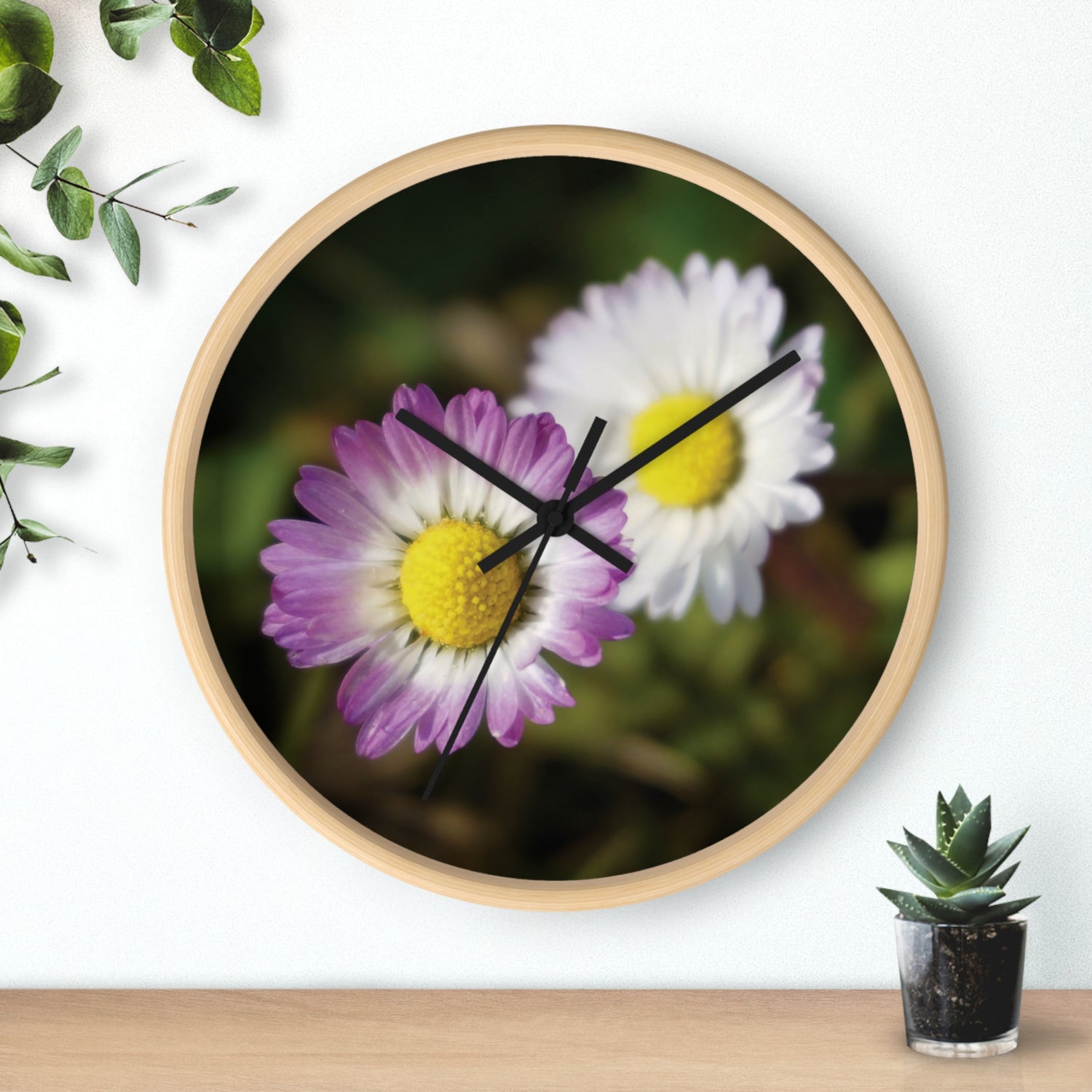 Wall Clock - Flower of Daisies