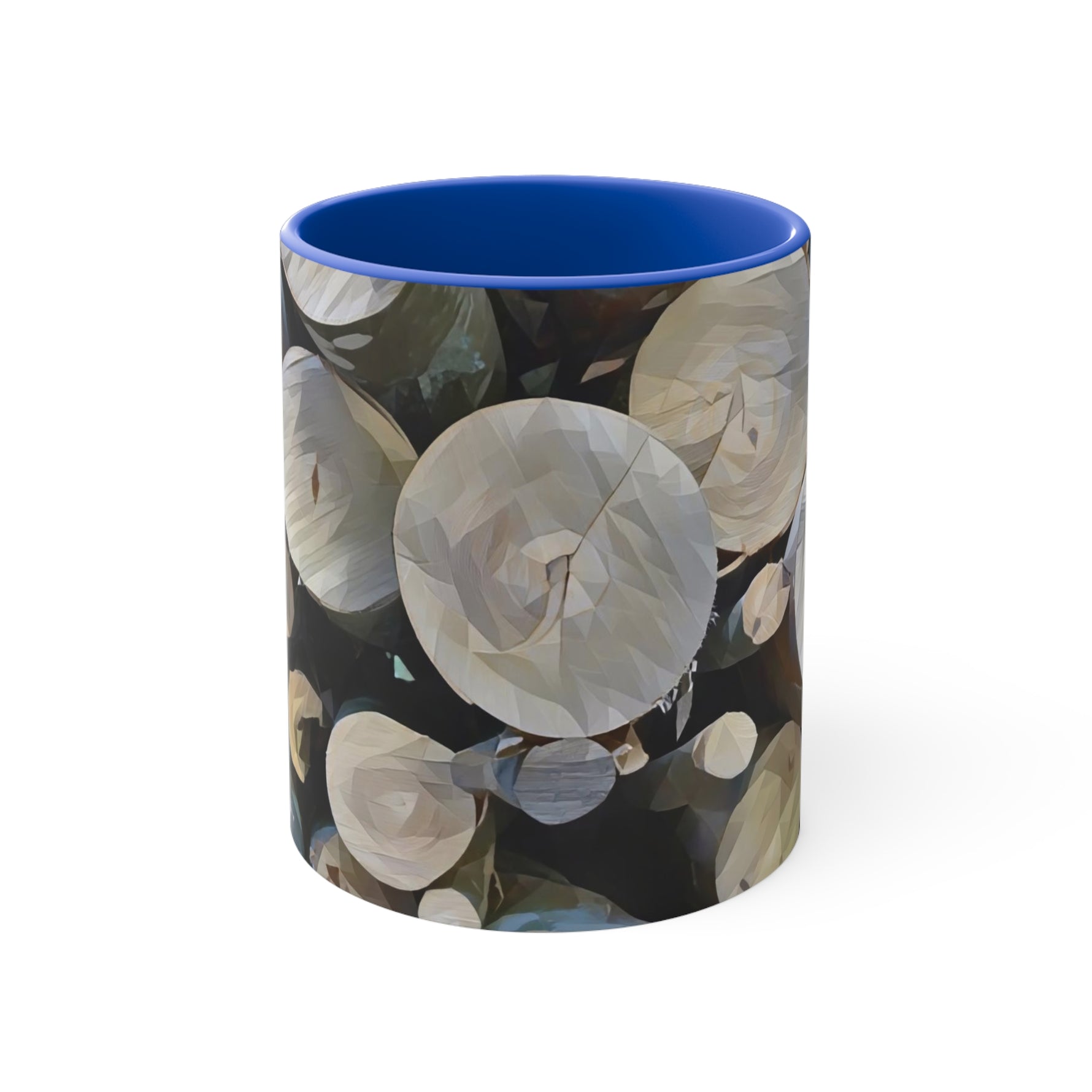 Mug 11oz - Poly Art - Wooden Trunks (Variant 2)