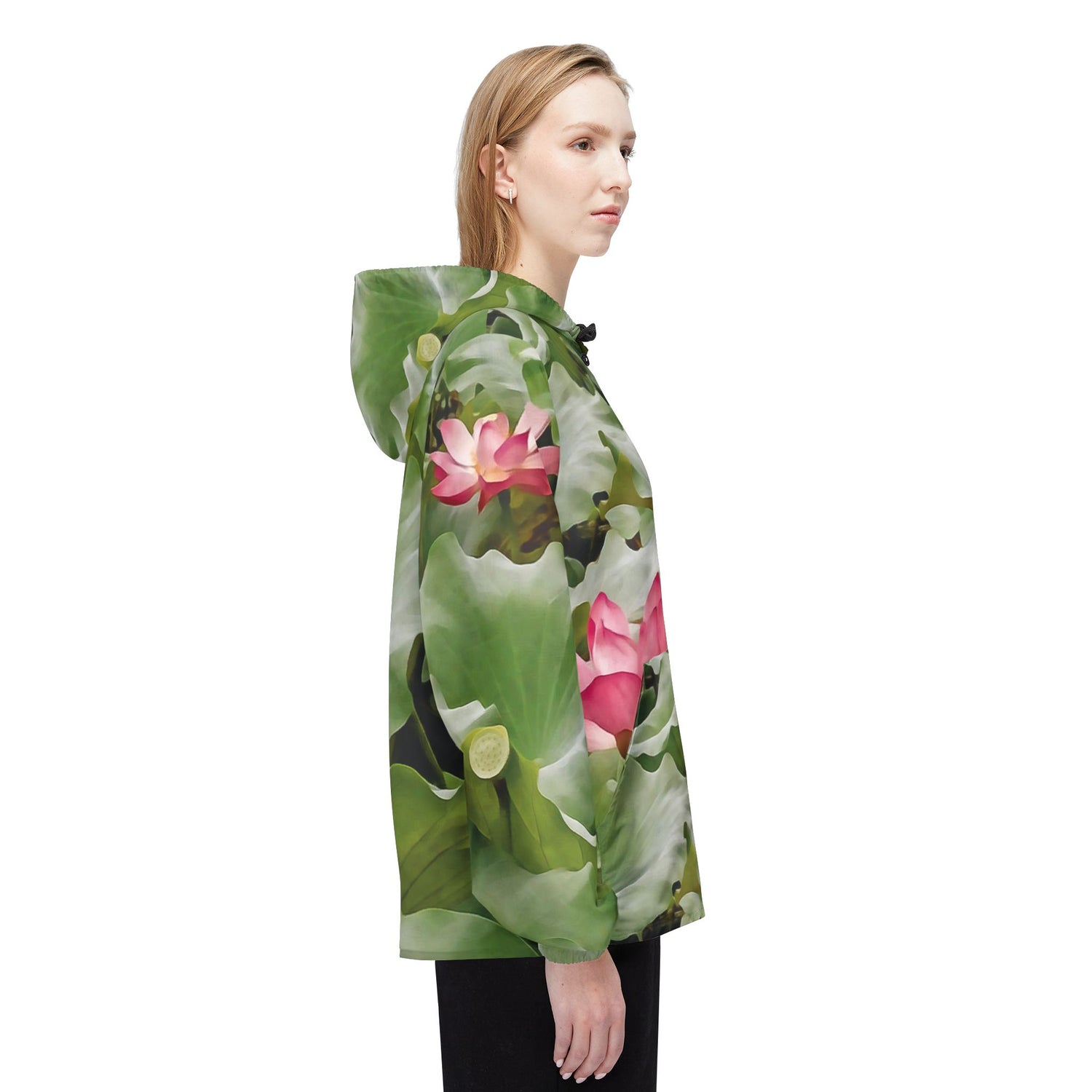 Windbreaker Jacket - Flower of Lotus