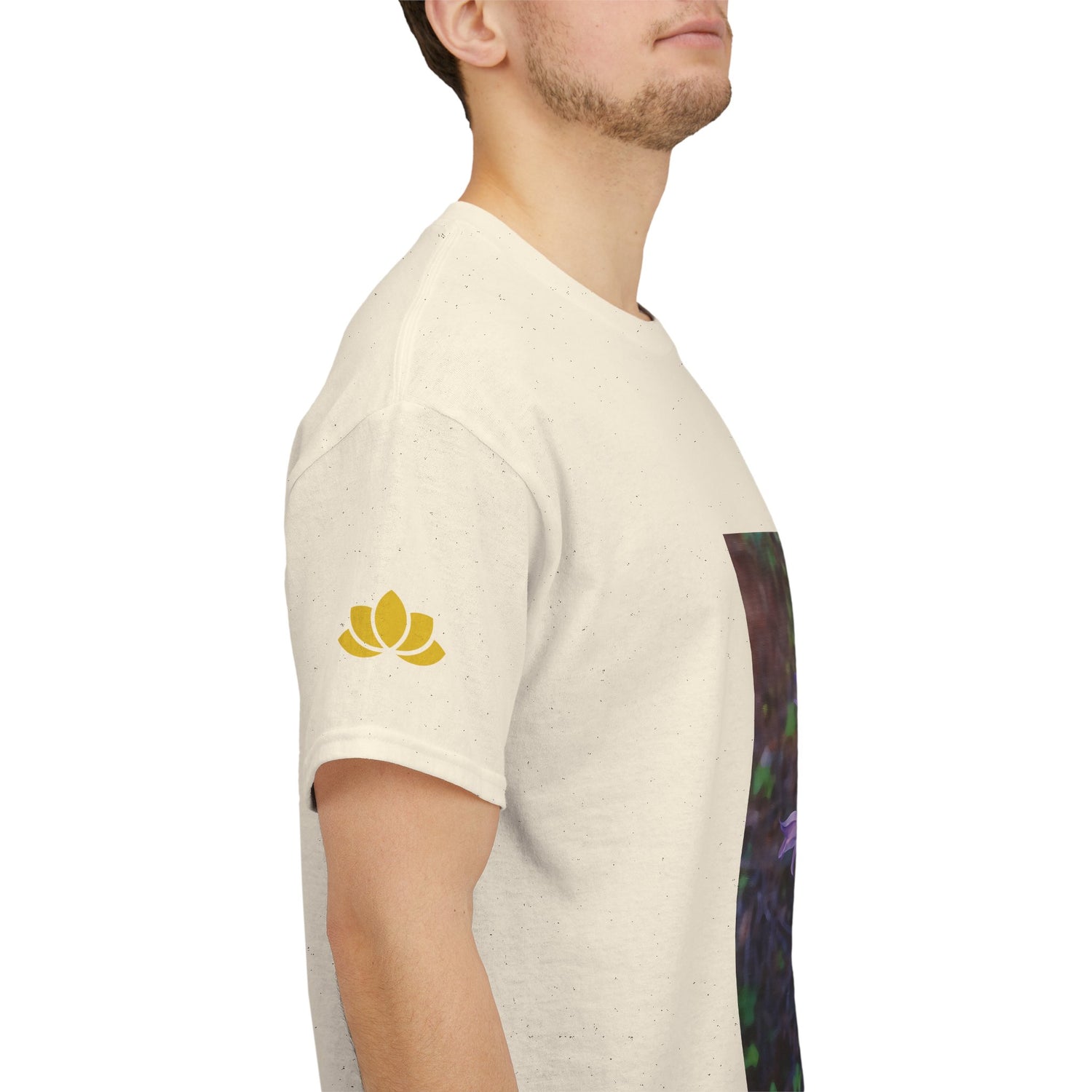 Unisex Heavy Cotton Tee - Flower of Cephalanthera Rubra