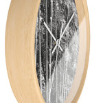 Wall Clock - Bamboo (B&W Variant)
