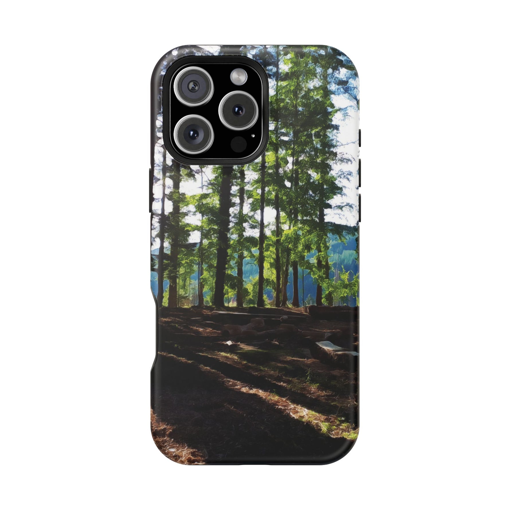 Magnetic Tough Phone Case - Forest (Variant 01)