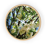 Wall Clock - Apples' Tree Flower