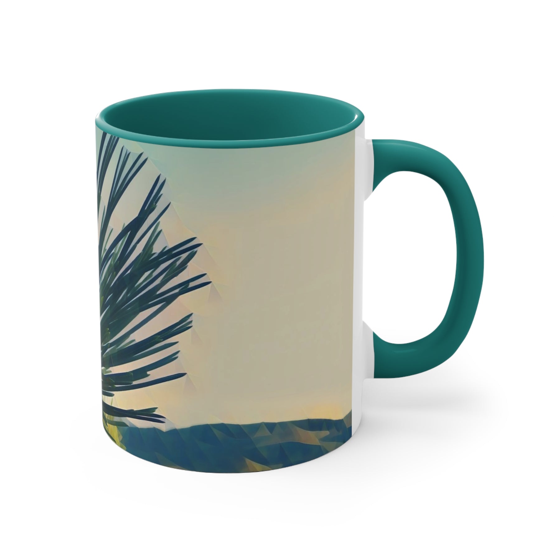 Mug 11oz - Poly Art - Fir Pinecone