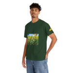 Unisex Heavy Cotton Tee - Flower of Silene Vulgaris