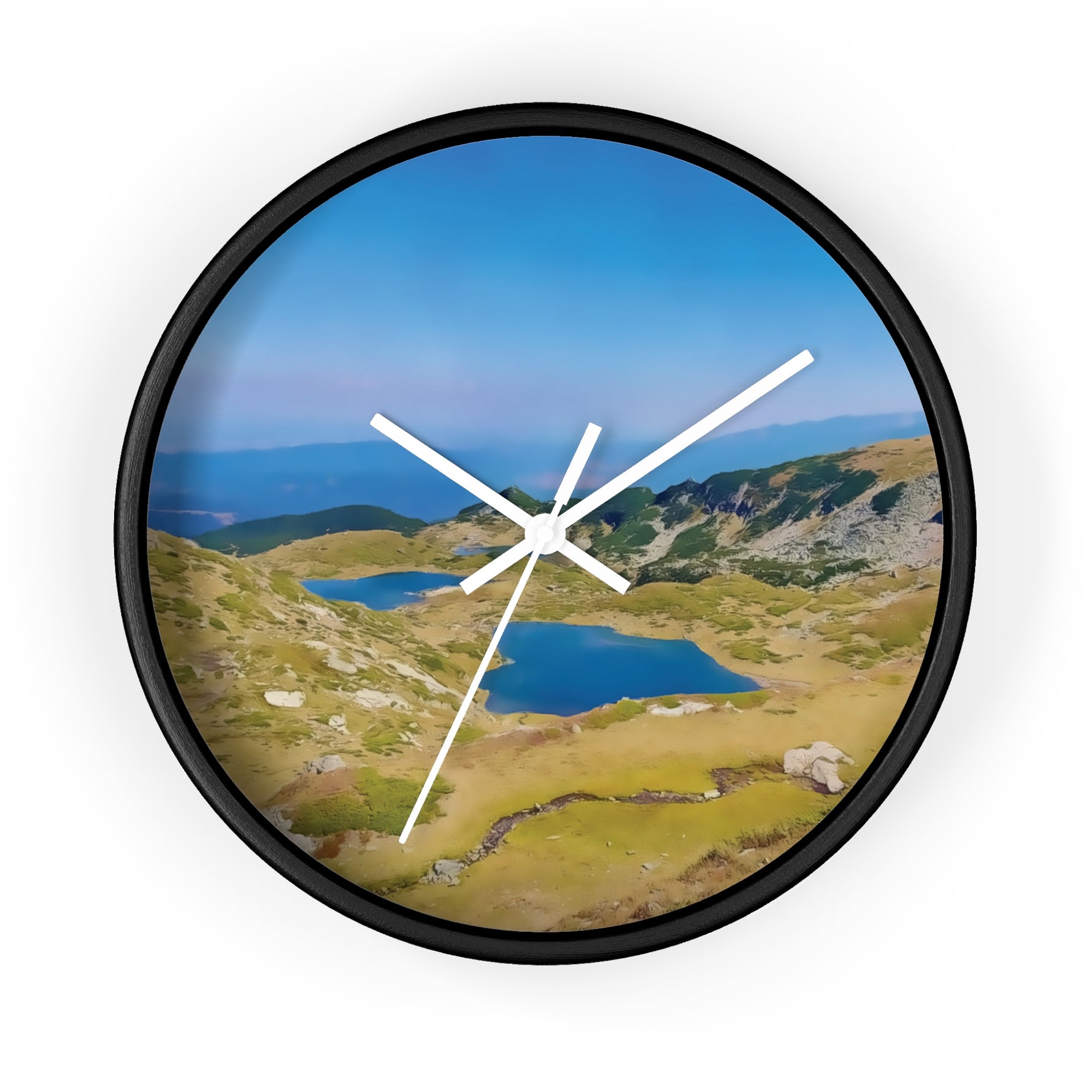 Wall Clock - Rila Lakes, Bulgaria (Variant 1)