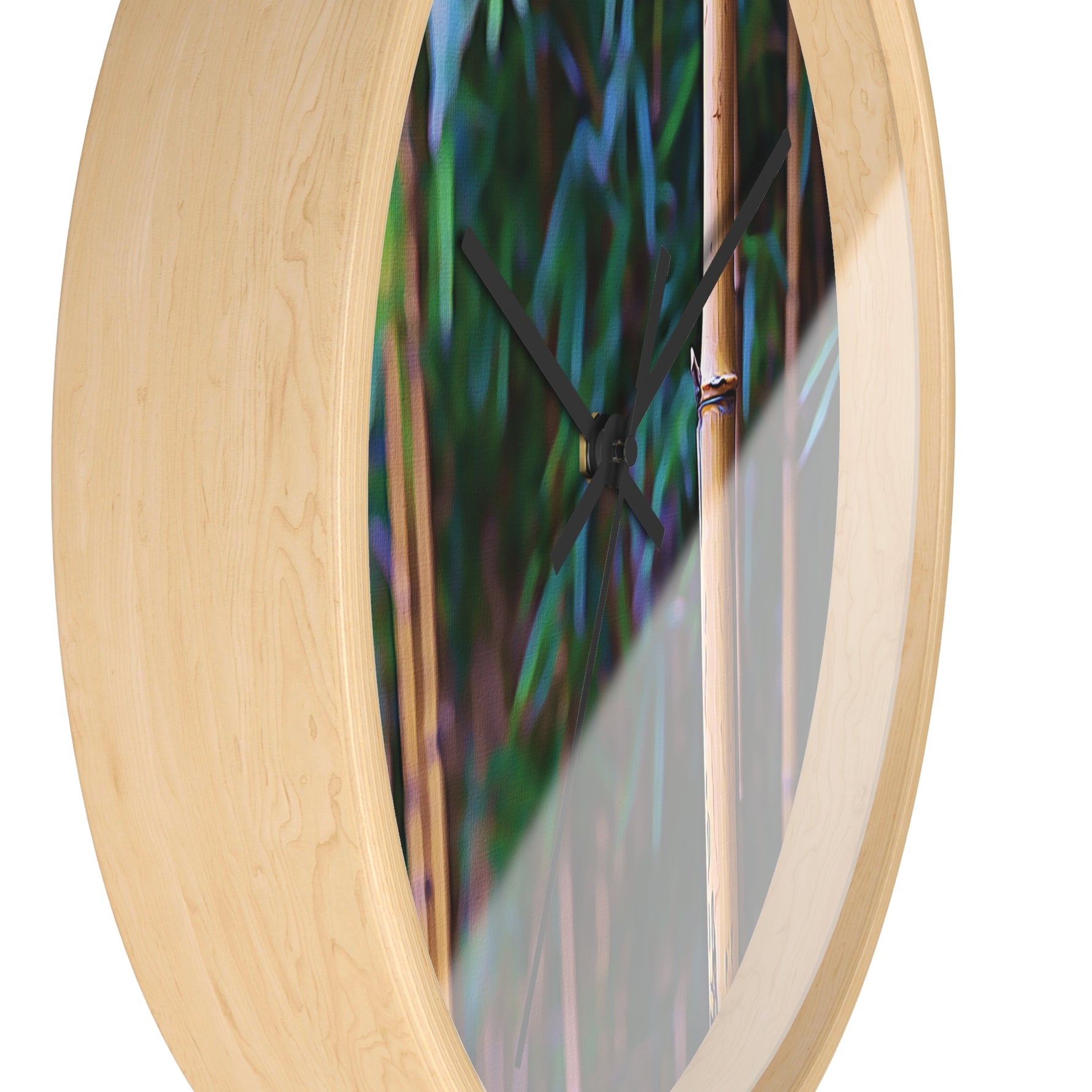 Wall Clock - Bamboo (Variant 2)