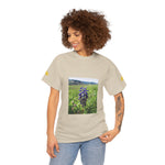 Unisex Heavy Cotton Tee - Poly Art - Flower of Muscari