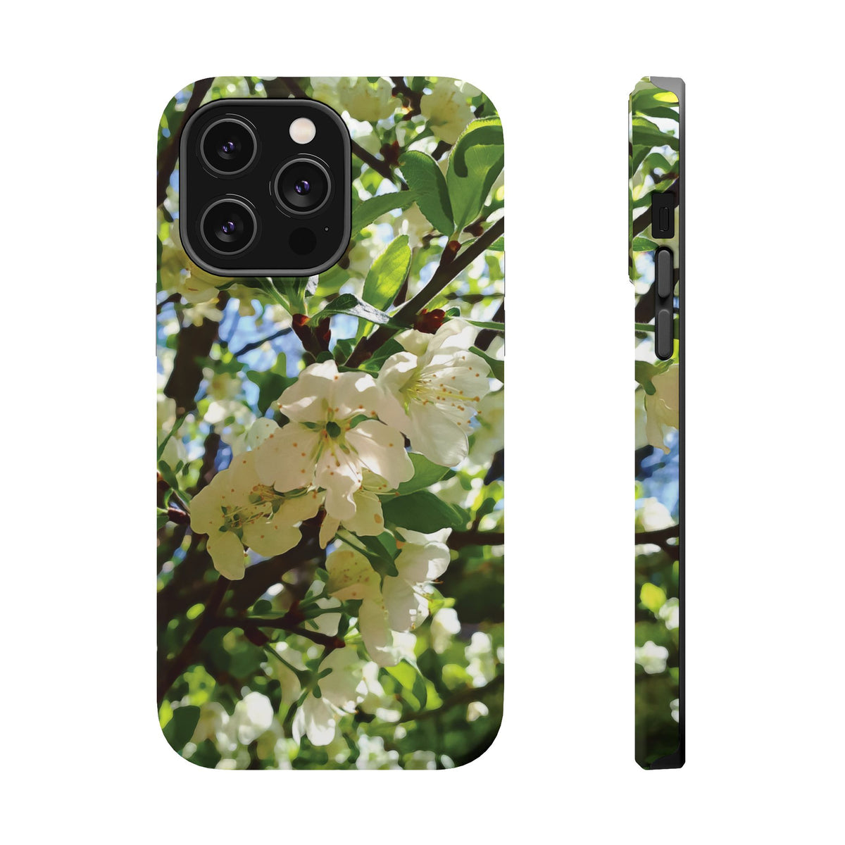 Magnetic Tough Phone Case - Apple's Tree Flower