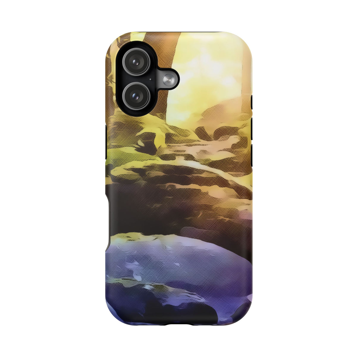 Magnetic Tough Phone Case - Golden Reflections (Variant 2)