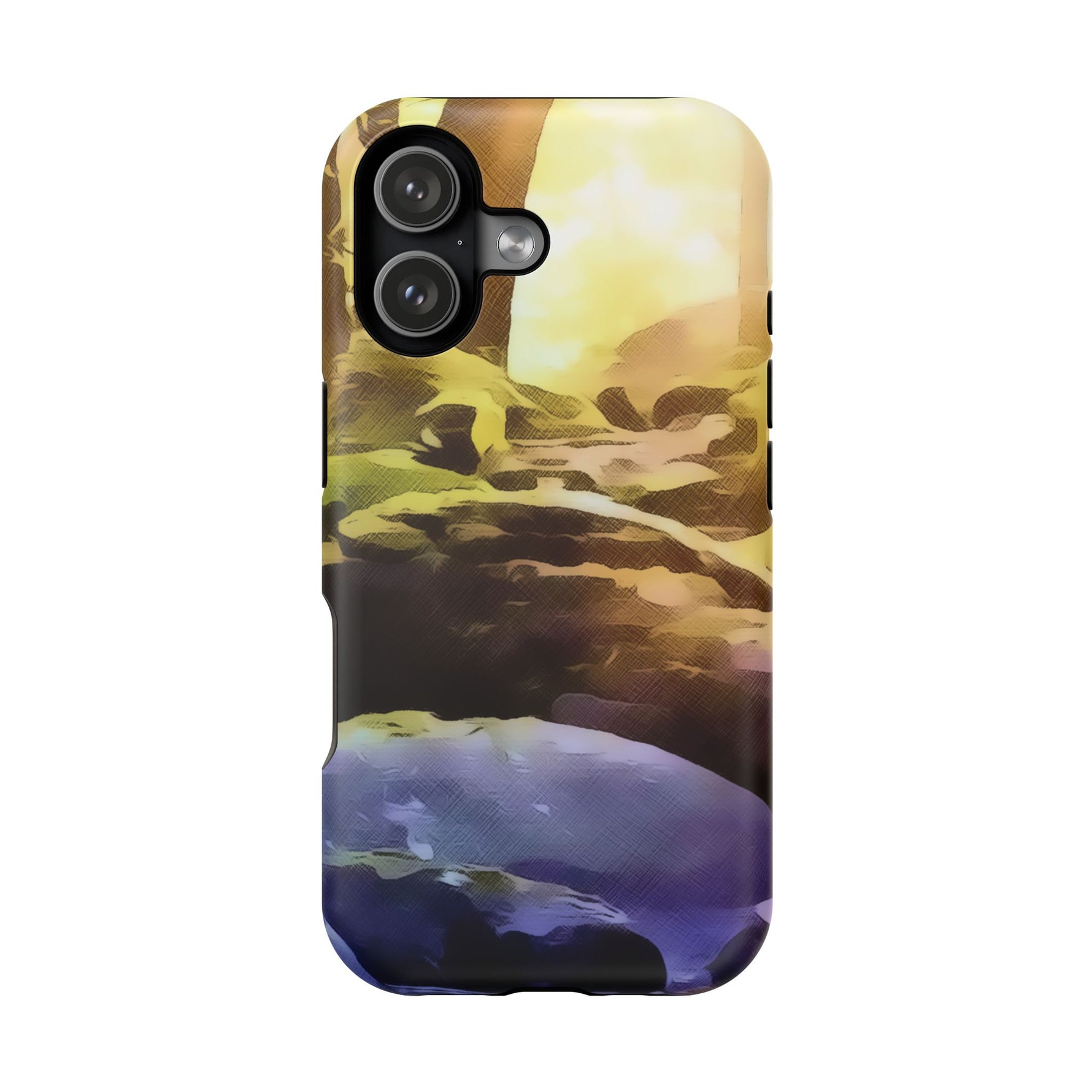 Magnetic Tough Phone Case - Golden Reflections (Variant 2)