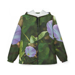 Windbreaker Jacket - Flower of Convolvulus Arvensis/Vilucchio