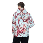 Windbreaker Jacket - Poly Art - Apple's Tree Flower (Variant 4)