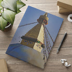 Hardcover Notebook with Puffy Covers - Nepal, Stupa with Buddha's Eyes (Variant 6)
