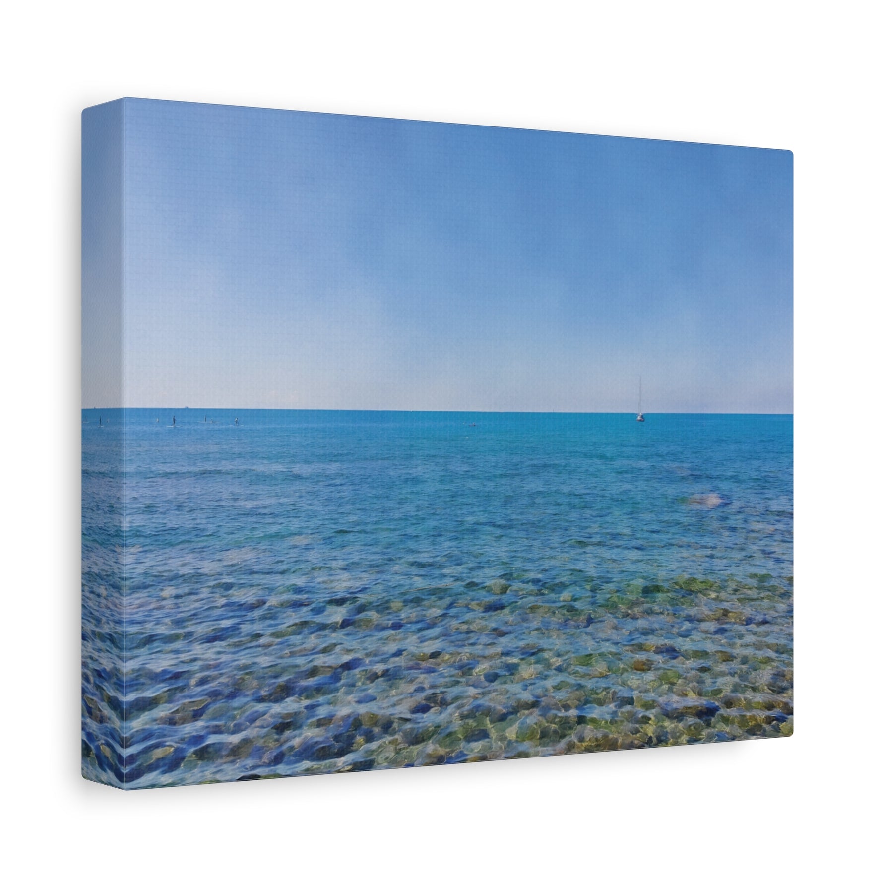 Stretched Matte Canvas - Sea (Variant 03)