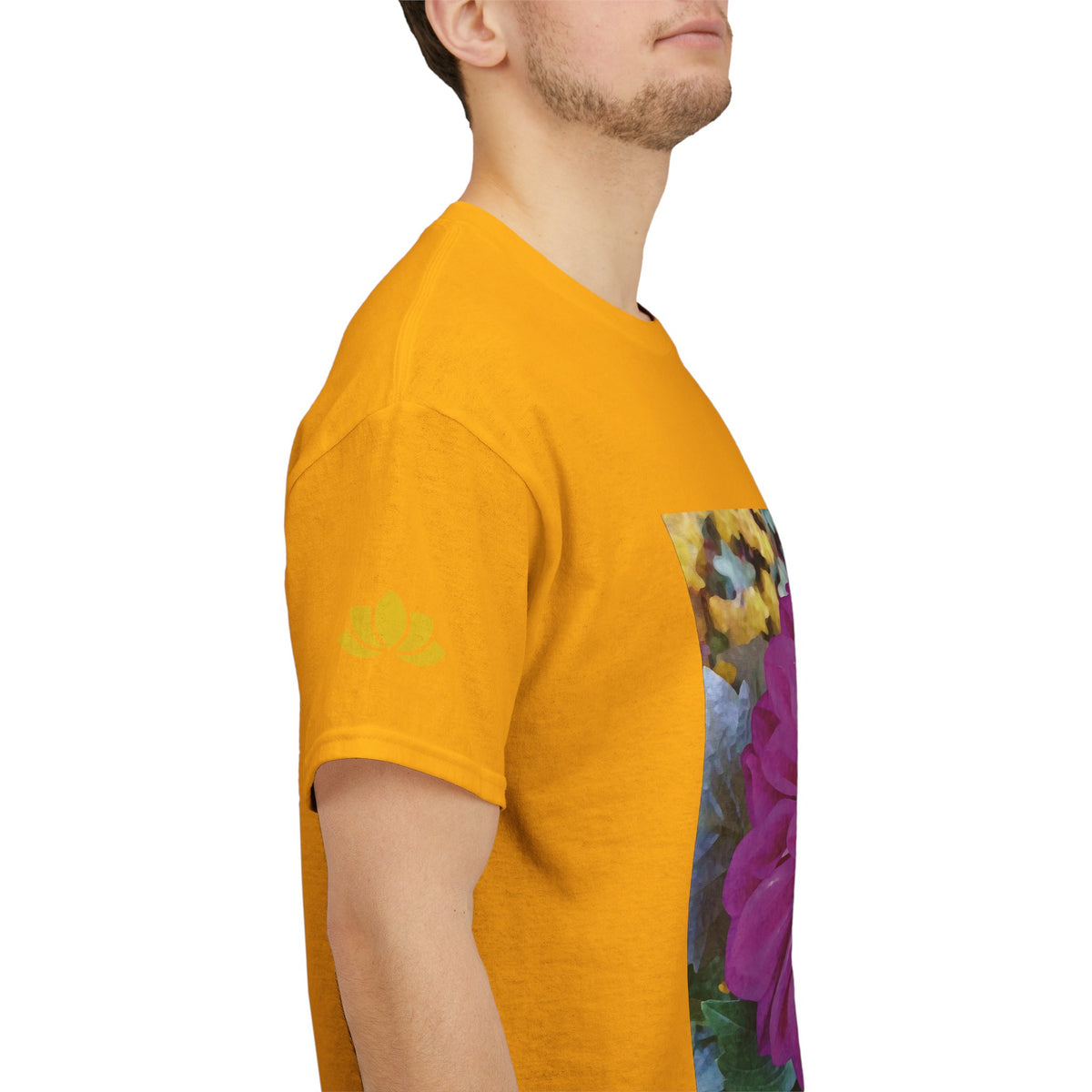 Unisex Heavy Cotton Tee - Flower of Dahlia