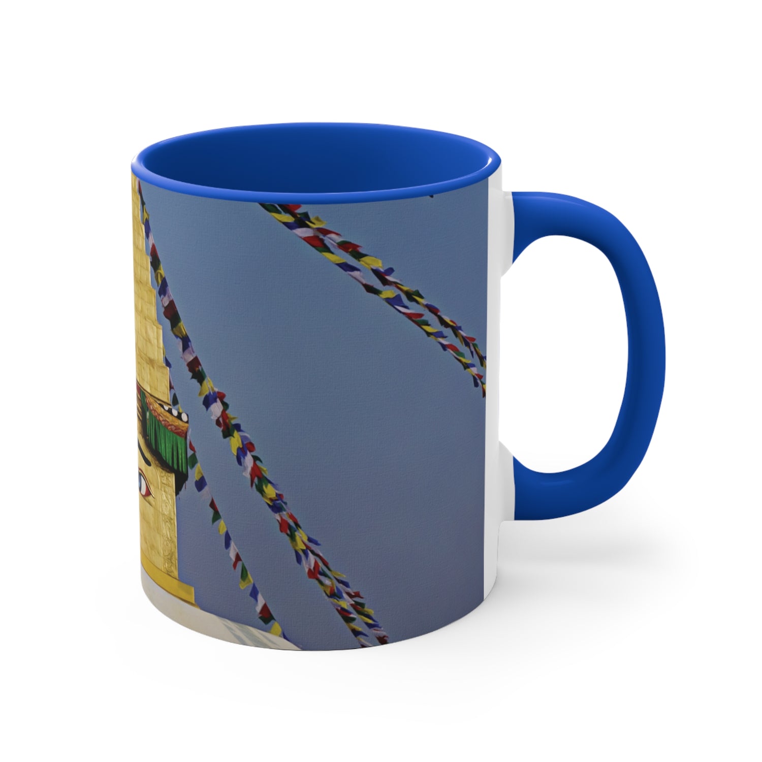 Mug 11oz - Nepal, Stupa with Buddha's Eyes (Variant 4)