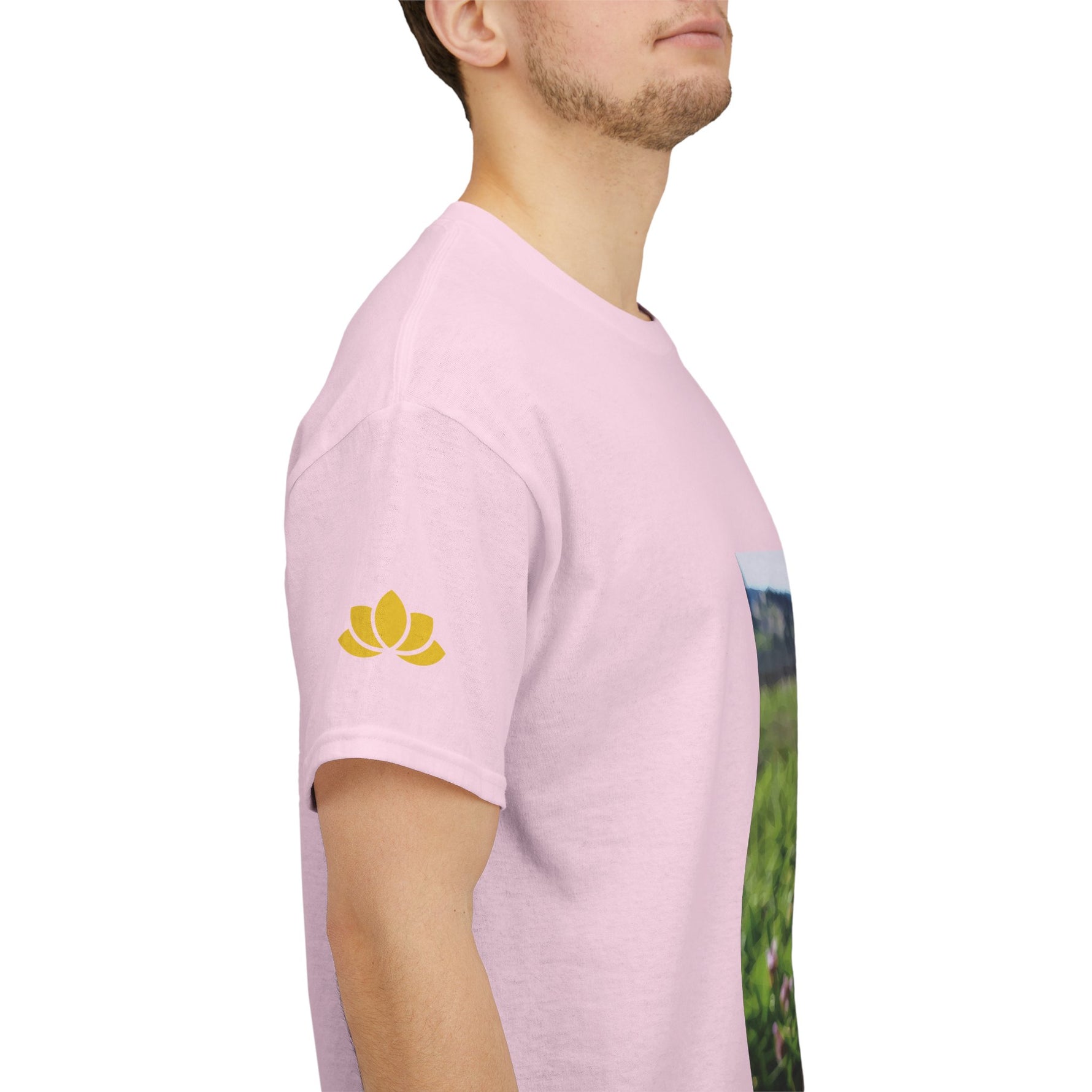 Unisex Heavy Cotton Tee - Poly Art - Flower of Muscari