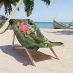 Beach Towel – Poly Art - Flower of Lotus (Variant 1)